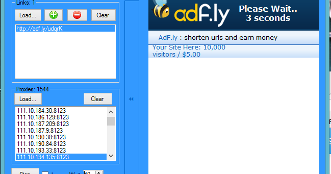 adfly bot online